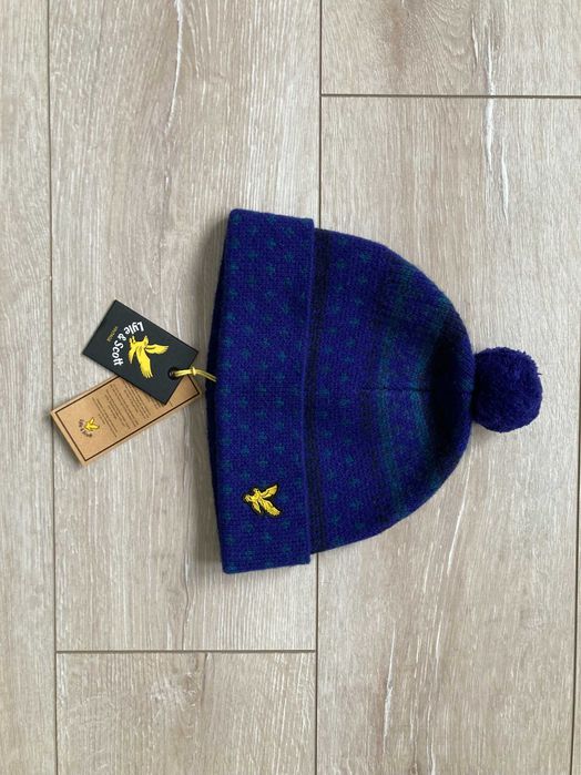 Нова Lyle Scott дебела зимна шапка One Size