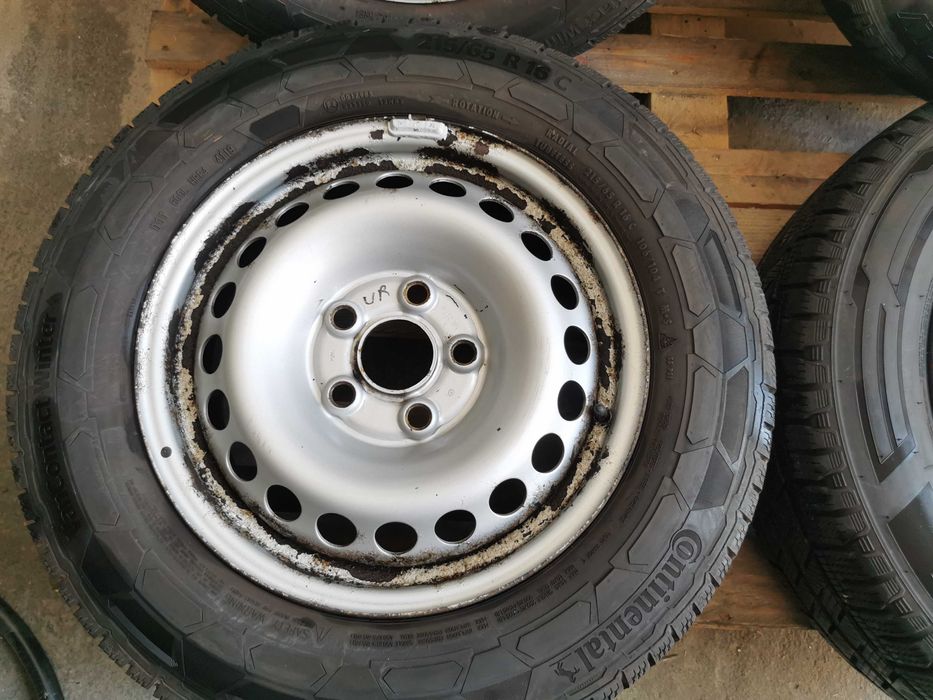 Jante tabla Vw T5 / T6 / Transporter cu anvelope de iarna