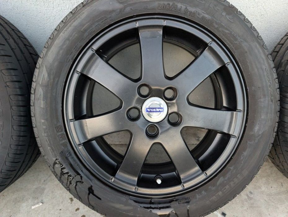 Jante CORDELIA 16" Volvo S40 V50 V40 S60 V60 V70 C30 anvelope 205/55R16 Pirelli 30671412