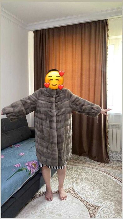 Шуба норковая почти новая