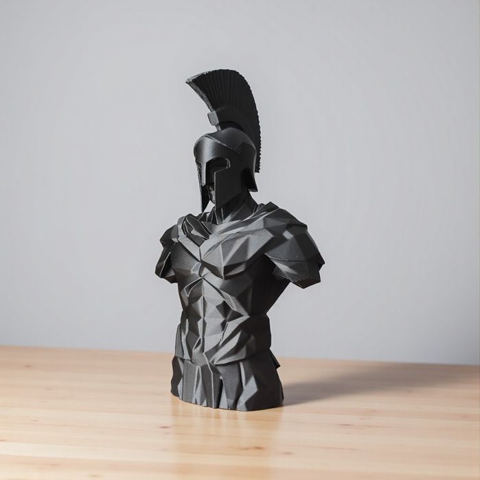 Статуетка Спартанец – модерна 3D фигура 17 см.