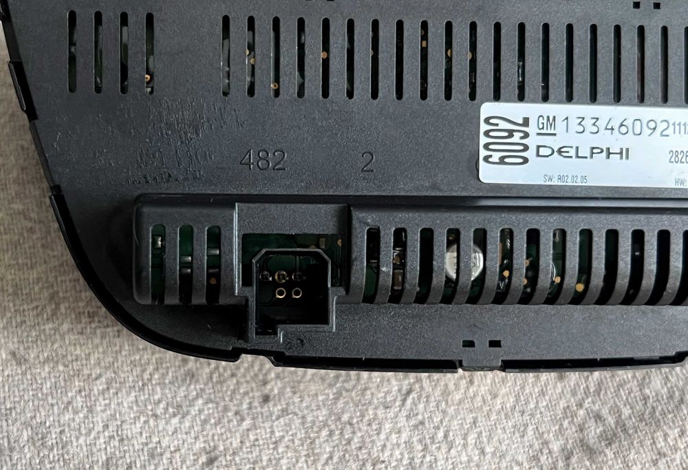 Panou comenzi climatizare Opel Astra J / Zafira C GM13346092 Delphi