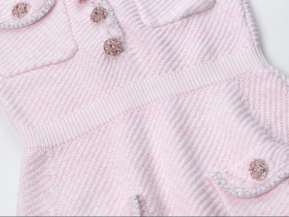 Дамска Рокля в Розов Цвят