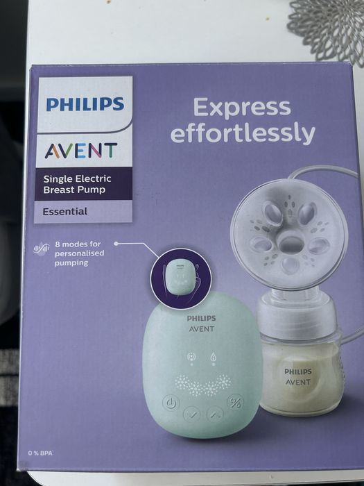 Pompa de muls PHILIPS avent express effortlessly 8 moduri de muls