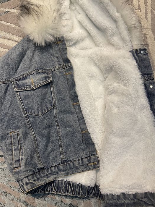 Джинсовка с мехом