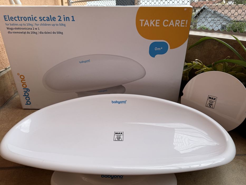Електронна везна за бебета и деца Babyono
