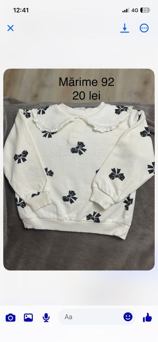 Hainute fetita 18/24 luni