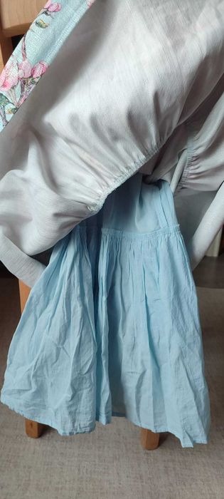 Rochita Next bleu eleganta, de ocazie, fetita marimea 6 - 7 ani