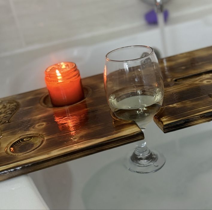 Изготовим подставки для стаканов в ванную, столики для еды