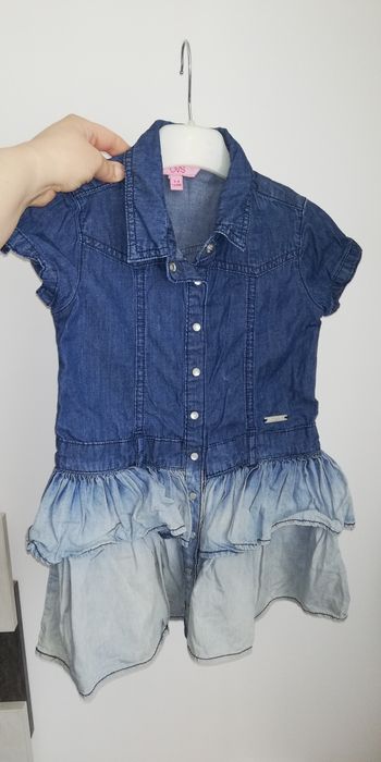 Детска рокля с копчета