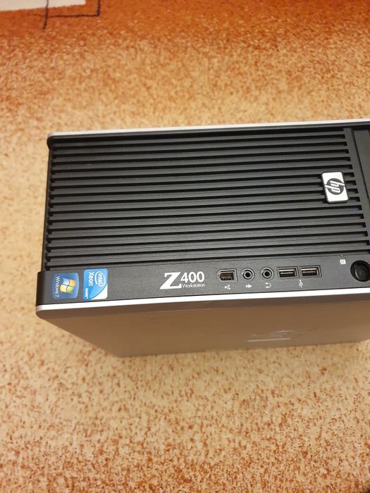 Workstation HP Z400 + monitor LG W2486L