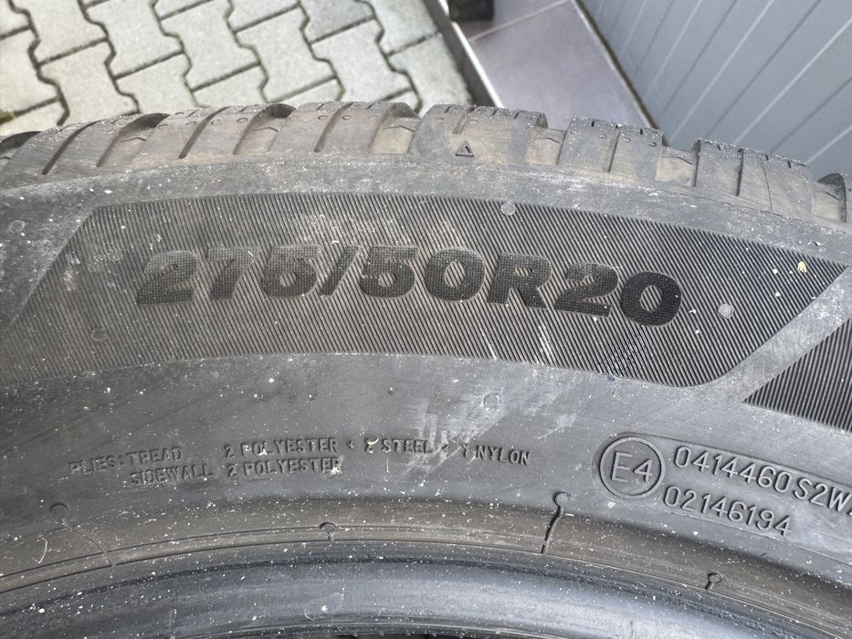 4бр Почти Нови Зимни Гуми BRIDGESTONE 275/50/20 DOT4024