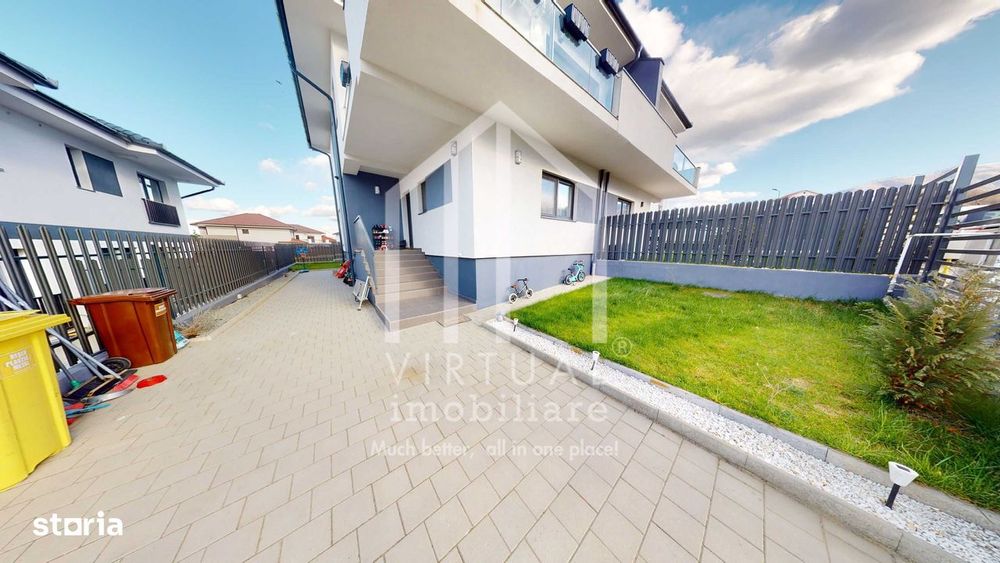Casa cu 5 camere, 120mp utili + terasa, teren 300mp,  Cisnadie.