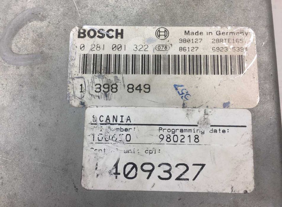 Calculator motor SCANIA DSC12.01 - piese de schimb