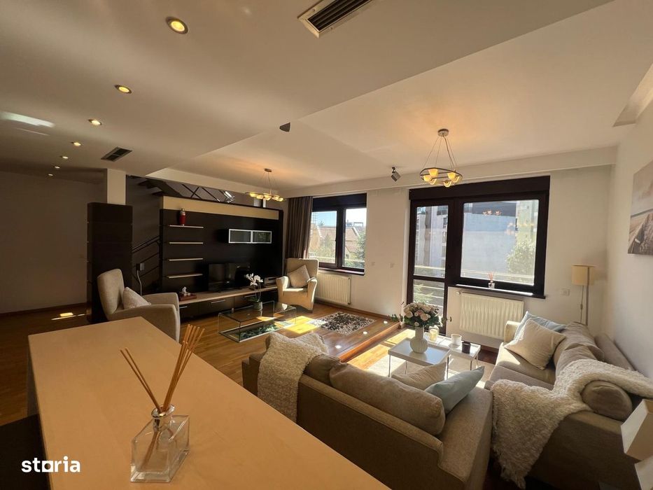 Herastrau Duplex 5 Camere Mobilat Lux | 2 Parcari