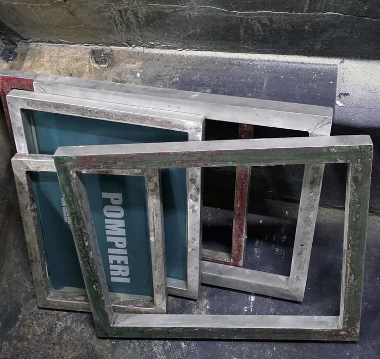 Vand sau schimb rame serigrafie, raclete serigrafie, vopsea serigrafie