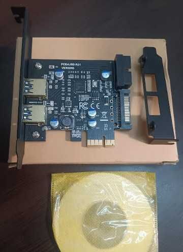 BEYIMEI PCI-E към USB 3.2 Gen 1 разширителна карта 5Gbps