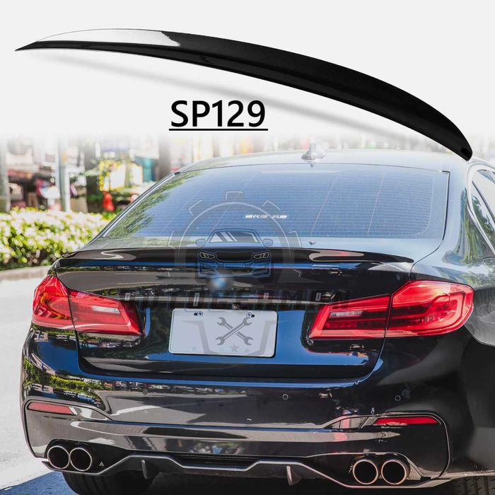 Крило G30 Спойлер за BMW 5 серия Г30 тунинг черен гланц нови 530i 520