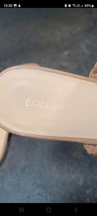 Șlapi Graceland, în stare foarte bună, purtat foarte puțin