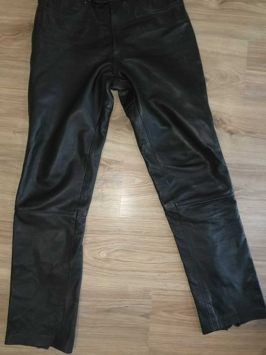 Мъжки панталони естествена кожа