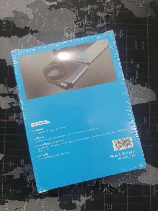 Кабель Thunderbolt 4 USB 4.0