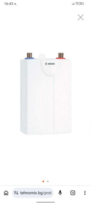 Проточен бойлер BOSCH TR1000 6 T