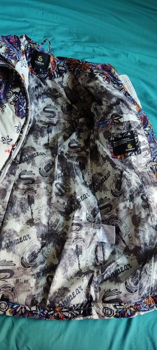 Пуховик зимний почти новый