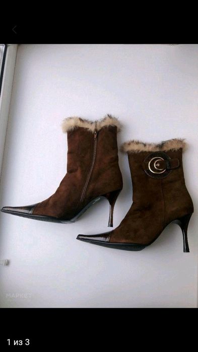 Продаю зимние полусапожки