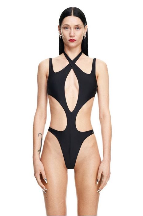 Costum de baie întreg Mugler x HM 44, 46