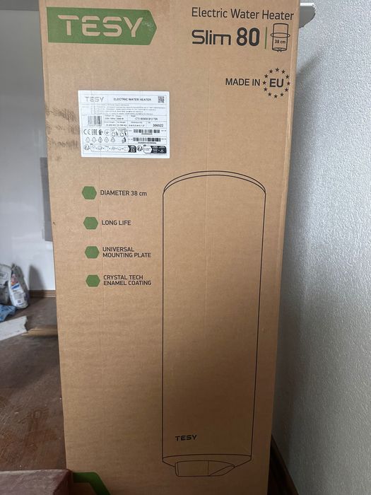 Бойлер Теси Слим 80
