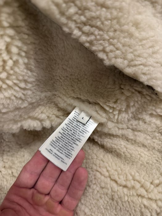 Heavy shearling jacket