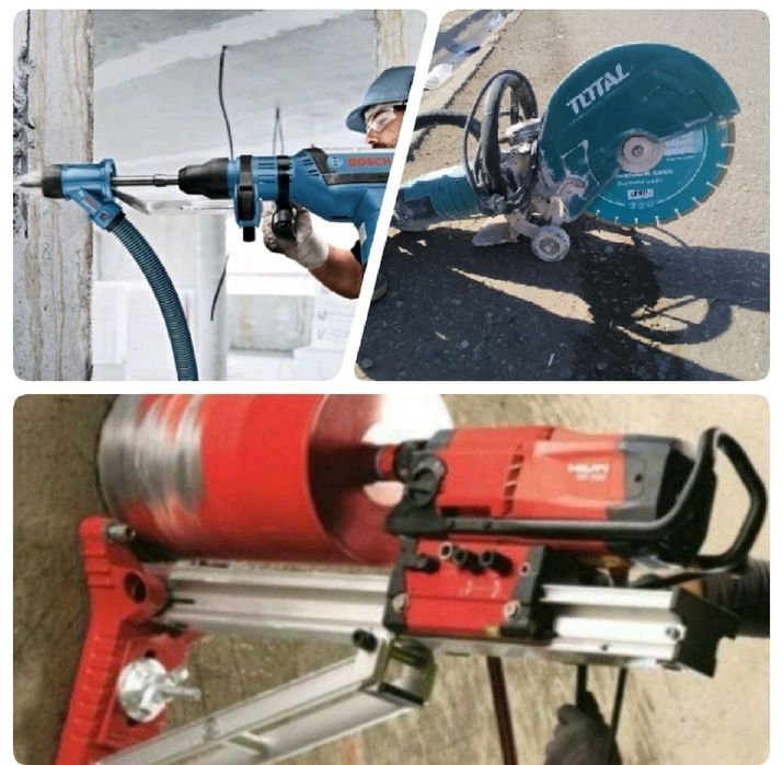 Услуги Алмазни резка алмазный бур бетон кесиш бетон бузиш демантаж