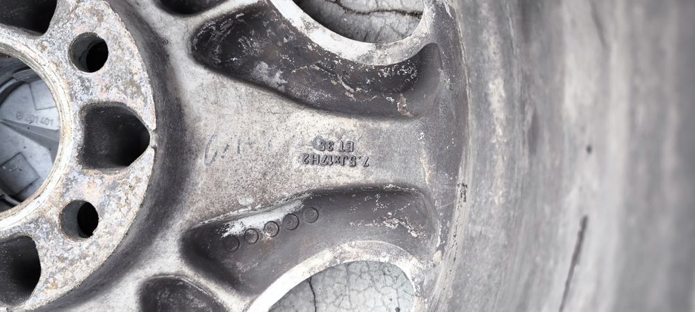 225/45/17 Mercedes Джанти със зимни гуми