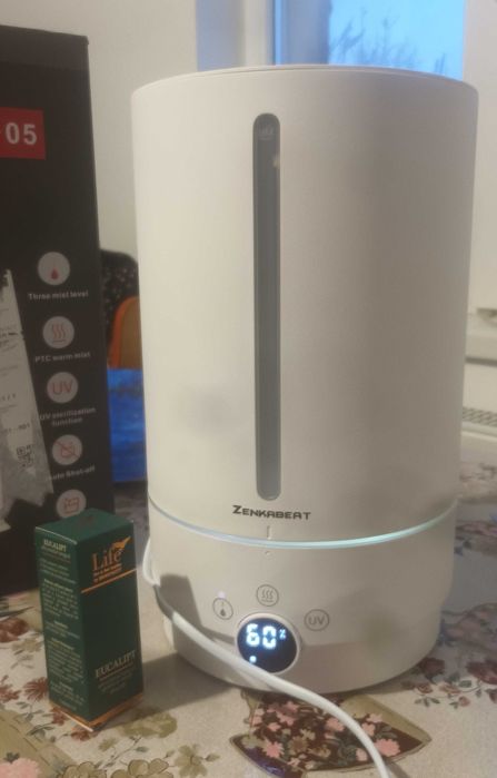 Umidificator cu functie aromaterapie