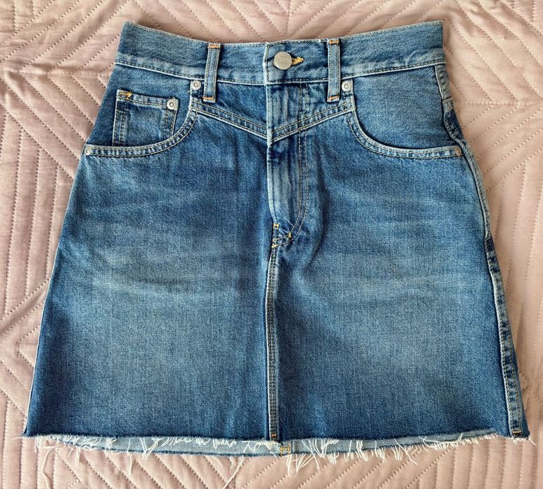 Дънкова пола Pepe Jeans, размер XS, в безупречно състояние, без никакви забележки