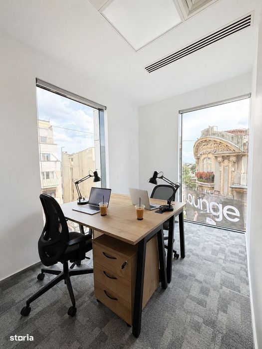 Birou Premium cu servicii complete pentru 4 persoane Victoria Center