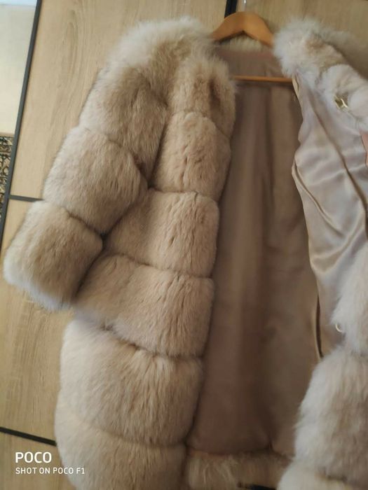 Шуба писец лиса размер М