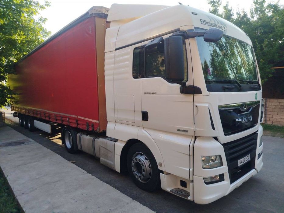 MAN TGX 460 EURO 6  2017 / KRONE mega 105m3 2007