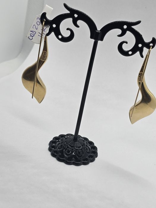 Vand cercei din aur 14 k 6.3 g cod 203