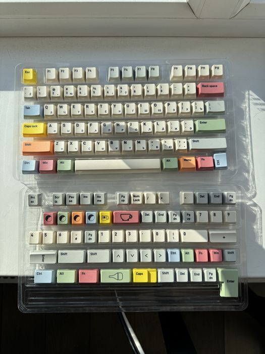 Русские кейкапы PBT