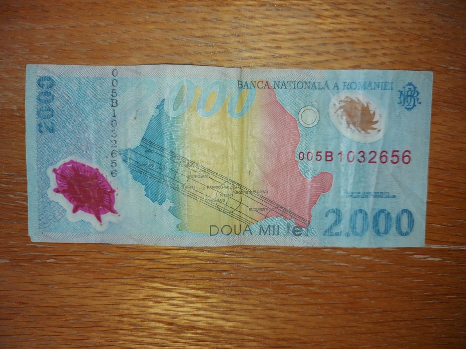 Bancnotă 2.000 lei 1999 – Eclipsa