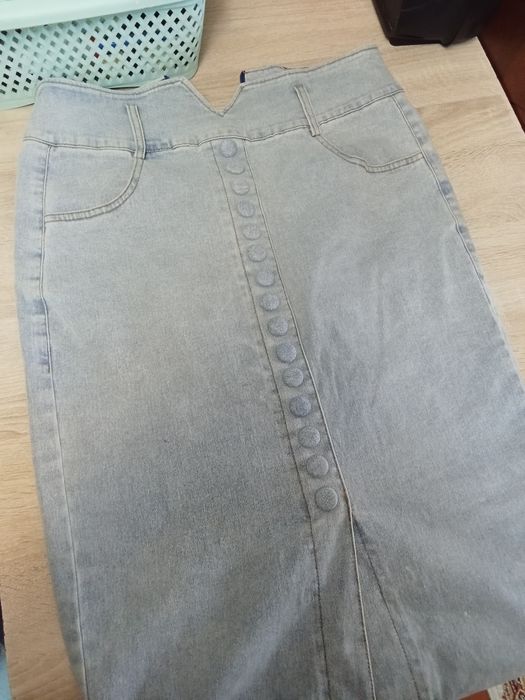 Джинсовая юбка скидки