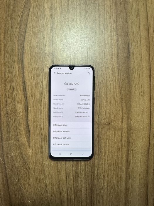 Samsung A40 impecabil