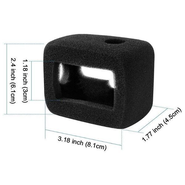 Ветроупорен калъф от пянa GARV WindSlayer за GoPro Hero 9/10/11/12/13