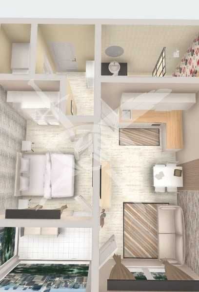 Двустаен апартамент в Хоризонт 799-23598