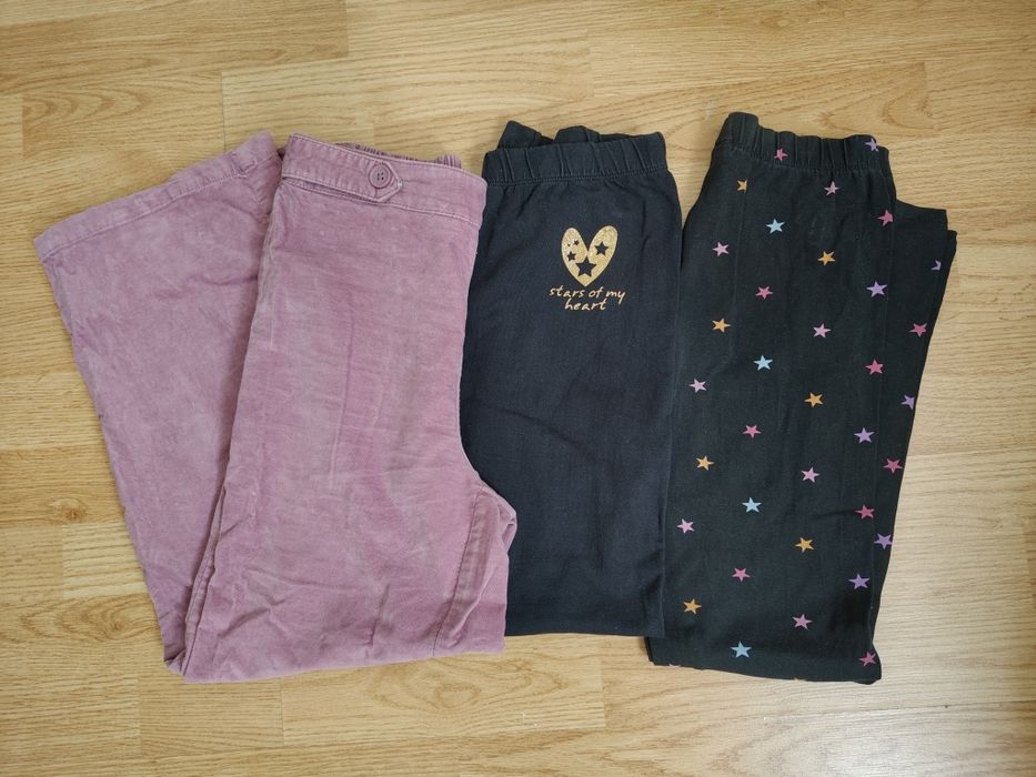 Лот панталон и клинчета 146см