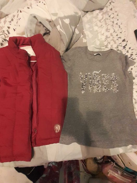 Vestă și tricou mărime S