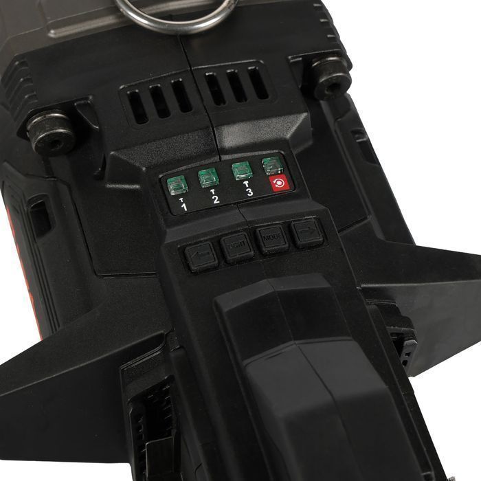 Pistol de impact 1" 4000nm cu 2 acumulatori 8ah 18v cu incarcator dual