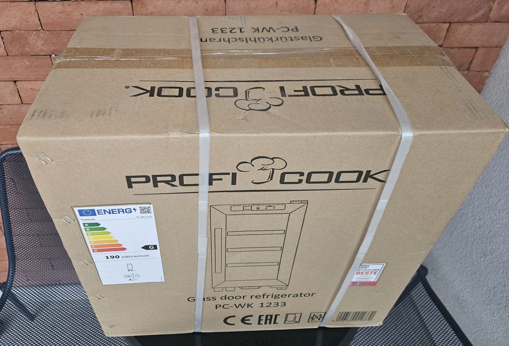 ***PRODUS NOU***    Racitor de vinuri, 8 sticle, ProfiCook, PC-WK1233