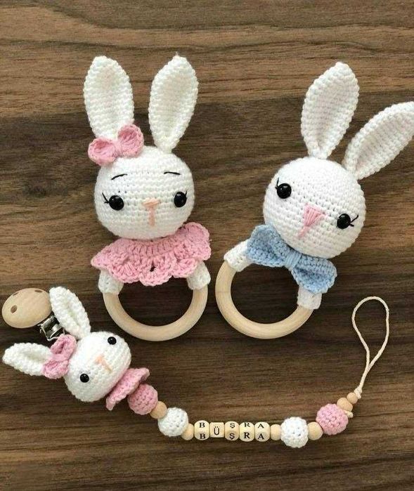 Комплект бебешки дрънкалки